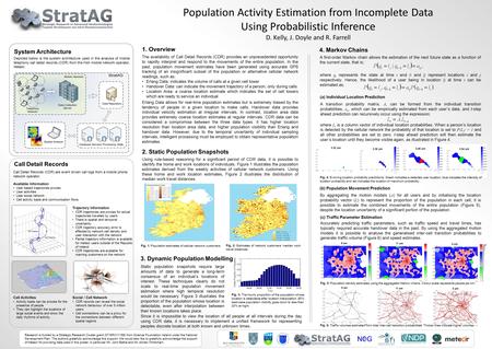 6 am 11 am 5 pm Fig. 5: Population density estimates using the aggregated Markov chains. Colour scale represents people per km. Population Activity Estimation.