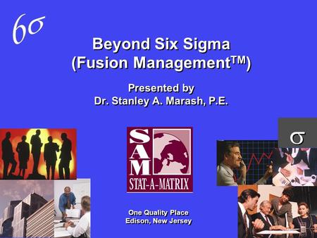 © 2001 STAT-A-MATRIX, All Rights Reserved Brazil Presentation November 27, 2001 1 One Quality Place Edison, New Jersey One Quality Place Edison, New Jersey.