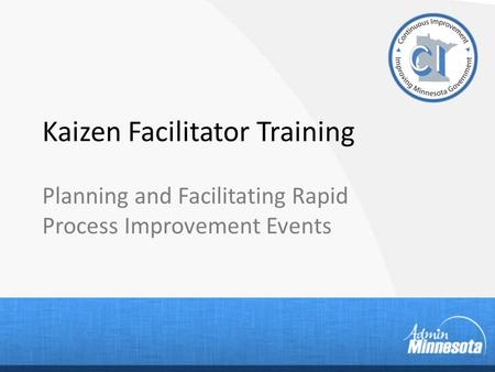 Kaizen Facilitator Training