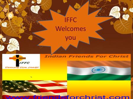 IFFC Welcomes you.