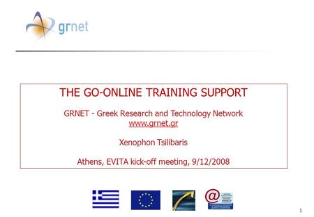 THE GO-ONLINE TRAINING SUPPORT