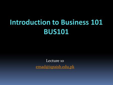 Lecture 10 Human Resources Looking after the human side of the business. It is the set of activities that must be done to acquire.