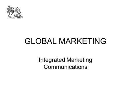 Integrated Marketing Communications