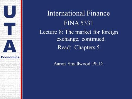 International Finance