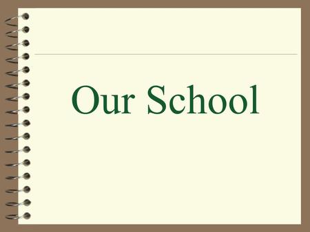 Our School. Catholic School Number 2 of the Union of Families 4 There are 153 pupils in our school. The youngest are 7 years old - the oldest are 12.