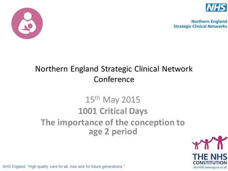 Northern England Strategic Clinical Network Conference