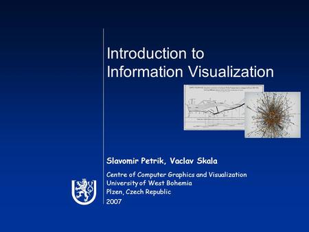 Introduction to Information Visualization