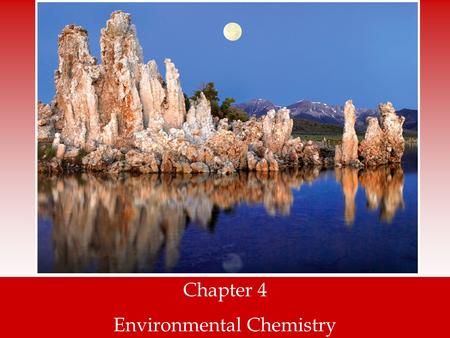 Environmental Chemistry