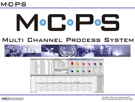 All rights reserved, property and © CAD Computer GmbH & Co.KG 2009 Cover page.