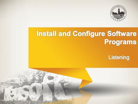 Users’ reviews of TuneUp Utilities 2011 A brief Introduction of types of software Install Internet Information Services Install Microsoft Office 2010.