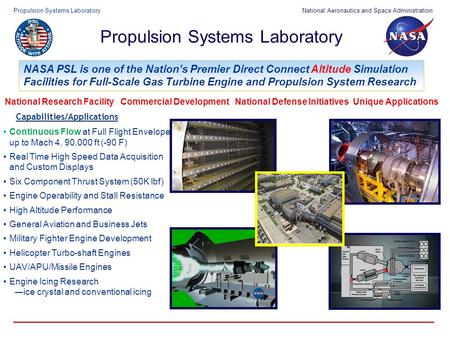 Propulsion Systems Laboratory