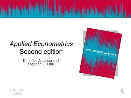 Applied Econometrics Second edition