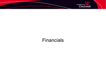 Financials. Profit Model & Resources Needed – Revisited Profit Model = Revenues (i.e., what customers are reasonably willing to pay) – Resources Needed.