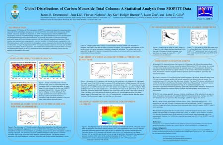  Among all CO source/sink terms, the loss due to CO reaction with OH and the emission from biomass burning appear to be main causes for seasonal fluctuation.