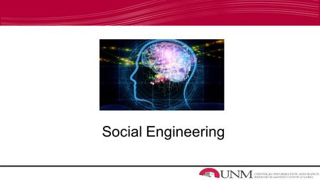 Social Engineering Provide brief background about ourselves i.e. what were are going to school for Ask students what they think social engineering is before.