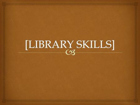   Online public access catalog is an online database of materials held by a library or a group of libraries.  Users search a library catalog principally.