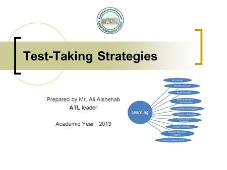 Test-Taking Strategies