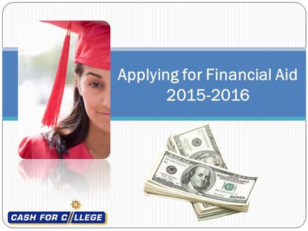 Applying for Financial Aid