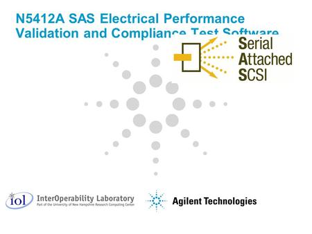 Serial Attached SCSI Small Computer Serial Interconnect (SCSI) just got a whole lot smaller, faster & more versatile. Performance – Gen 1 at 300MBytes/sec.