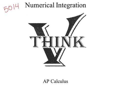 Numerical Integration