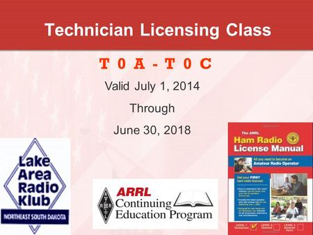 Technician Licensing Class