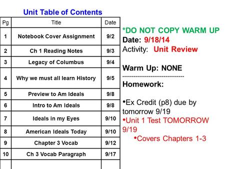 Notebook Cover Assignment Why we must all learn History