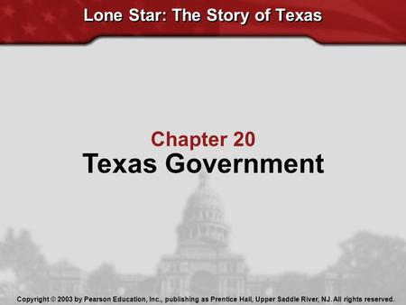 Lone Star: The Story of Texas