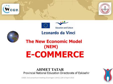 The New Economic Model (NEM) E-COMMERCE