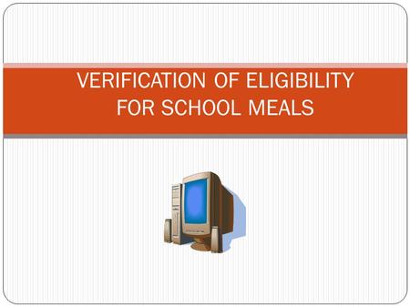 VERIFICATION OF ELIGIBILITY FOR SCHOOL MEALS. IT’S ALMOST VERIFICATION TIME IN TENNESSEE!!