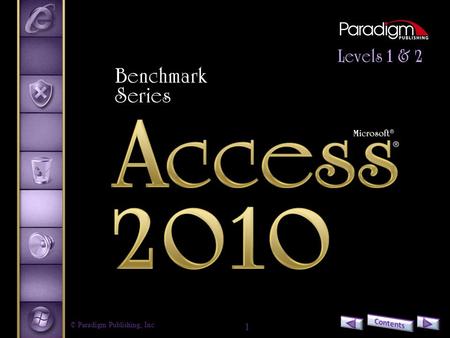 © Paradigm Publishing, Inc. 1. 2 Access 2010 Level 2 Unit 1Advanced Tables, Relationships, Queries, and Forms Chapter 3Advanced Query Techniques.