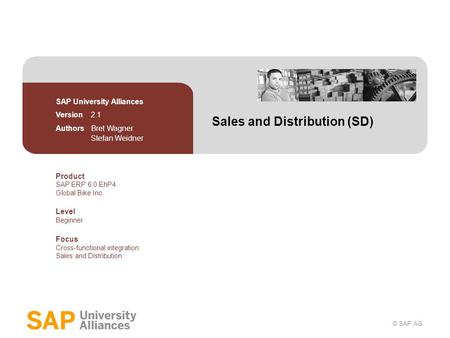 Sales and Distribution (SD)