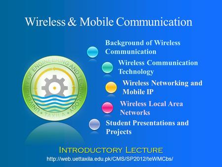 Wireless & Mobile Communication