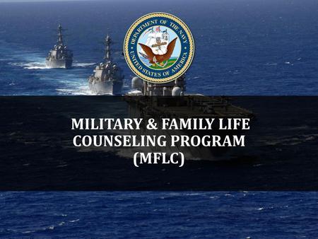 Military & Family Life Counseling Program (MFLC)