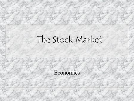 The Stock Market Economics. How the Stock Market Works – Video n  f2HJk  f2HJk.