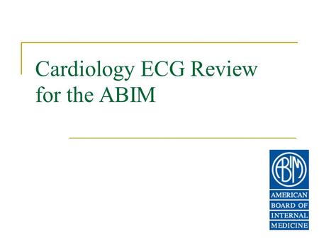 Cardiology ECG Review for the ABIM. A 46-year-old woman is evaluated because of palpitations. Her 12-lead electrocardiogram, obtained while she is having.