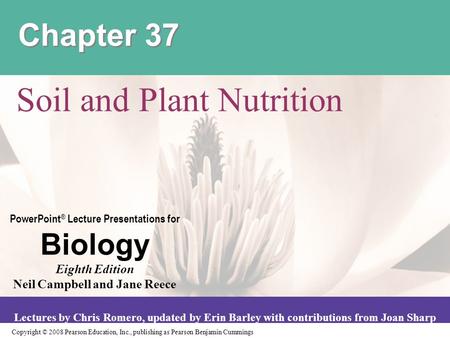 Soil and Plant Nutrition