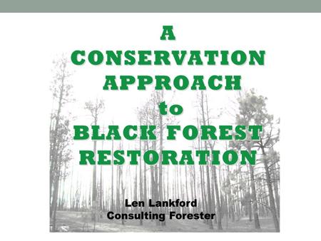 WHAT IS CONSERVATION? Aldo Leopold developed the Land Ethic in the Sand County Almanac (1949.) He defined Conservation as “a state of harmony between.