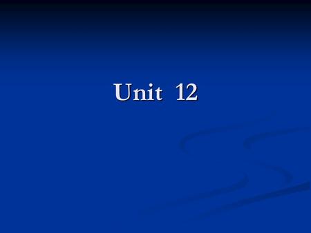 Unit 12. Sovereignty Supreme power or source of authority Supreme power or source of authority Basic principal of American government Basic principal.