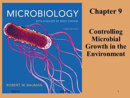 Controlling Microbial Growth in the Environment