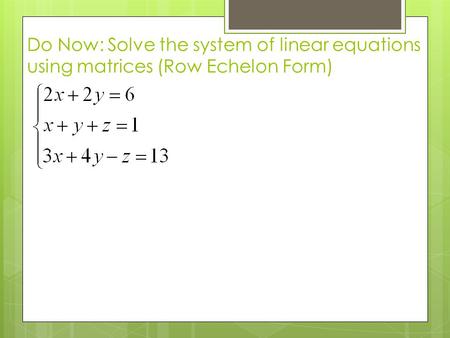 Academy Algebra II/Trig