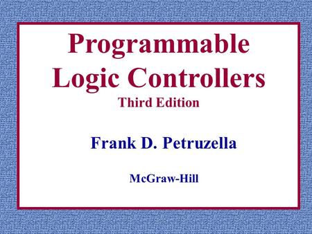 Programmable Logic Controllers