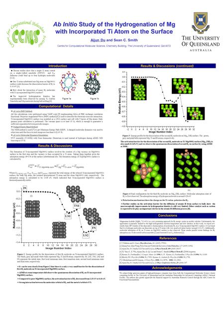  Recent studies show that a single Ti atom coated on a single-walled nanotube (SWNT) and C 60 fullerene could bind up to four hydrogen molecules [1-2].