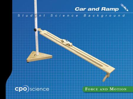 Car and Ramp Part One: Distance and Time Learning Goals  Accurately measure distance.  Identify metric and English units of distance.  Convert between.