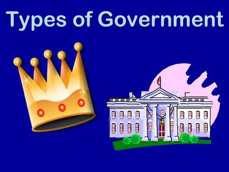 Types of Government.