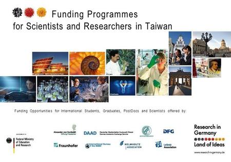 for Scientists and Researchers in Taiwan