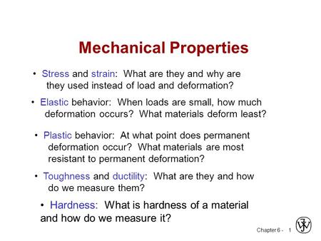 Mechanical Properties