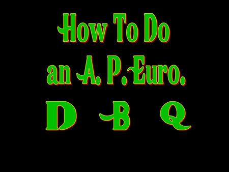 What Is It? An essay question that requires you to interpret primary source documents.An essay question that requires you to interpret primary source.