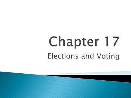 Elections and Voting. Election Campaigns  Serious candidates for president begin organizing over a year before the election to compete in spring primaries.