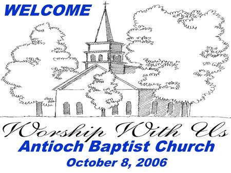 Antioch Baptist Church