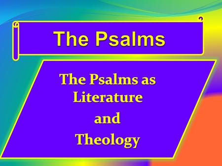 “Praise the Lord, O My Soul; all my inmost being, praise his holy name” (Ps. 103.1)